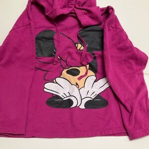 Disney Fuchsia Minnie Mouse Sweatshirt